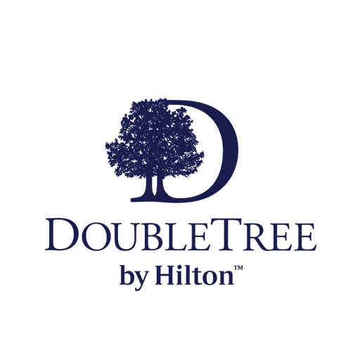 Double tree by hilton logo glow